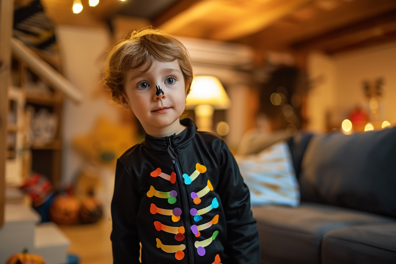 Les différents types de déguisement de squelette pour les enfants de 3 ans